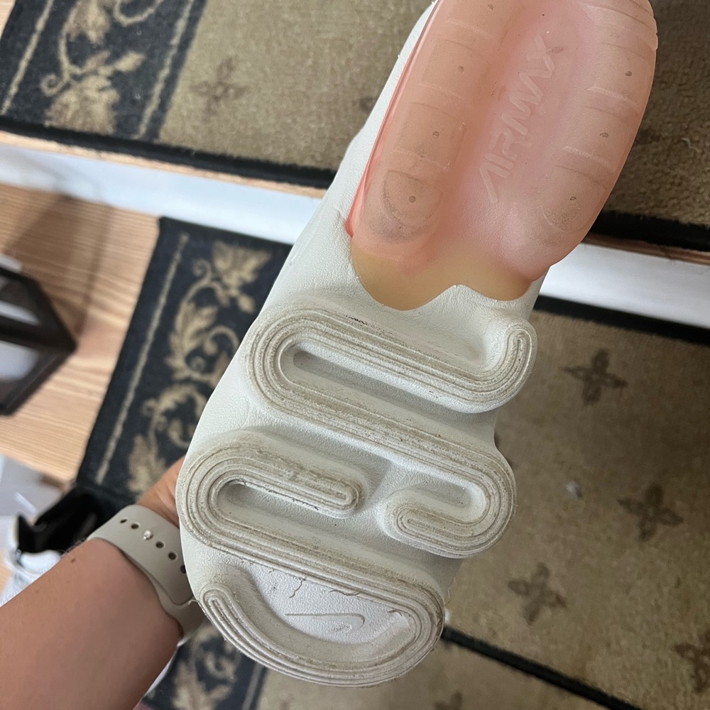 Nike Pink and White Platform Sandals - Picture 6 of 7